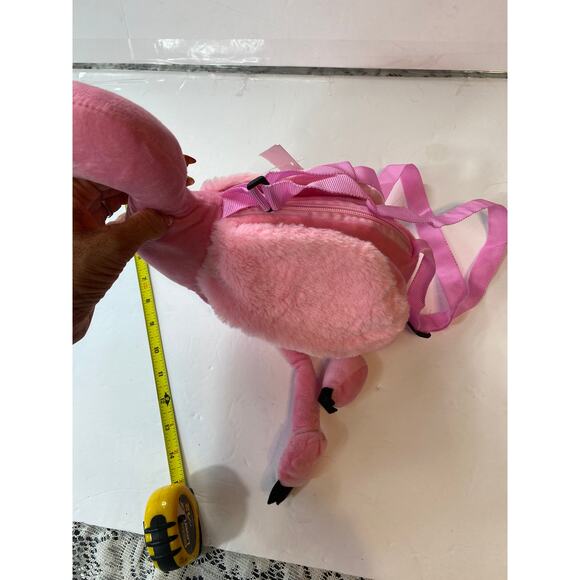 Flamingo Stuffed Animal Purse - Picture 6 of 12